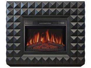Камінокомплект ArtiFlame Diamond AF23S чорний (107.5 х 90.5 см) зі звуком DIAMOND AF23S B фото