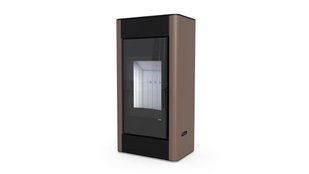 Сталева піч Defro Home SOLUM Коричневий Solum Brown фото