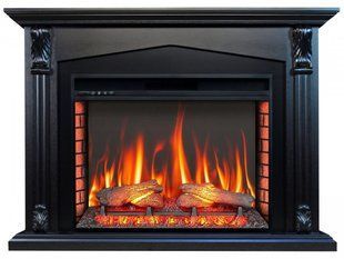 Електрокамін з порталом ArtiFlame Praga AF33 венге (138.8 х 99.5 х 40.5 см) без звуку PRAGA AF33 W фото