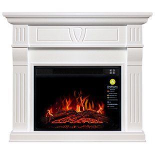 Камінокомплект ArtiFlame Beethoven АF23S білий б'янко зі звуком (98 х 85 х 35 см) BEETHOVEN AF23S WB фото