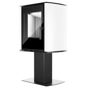 Польська піч на дровах до 65 м&sup2; Hitze CANE SF White 6,5 кВт 1019x550x400 мм CANE SF White фото