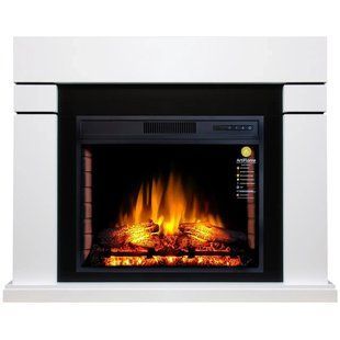 Камінокомплект ArtiFlame Lindos AF28S білий б'янко (124 х 99.5 х 34.6 см) зі звуком LINDOS AF28S WB фото